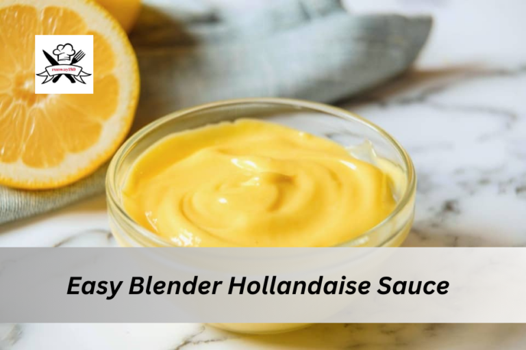 Easy Blender Hollandaise Sauce